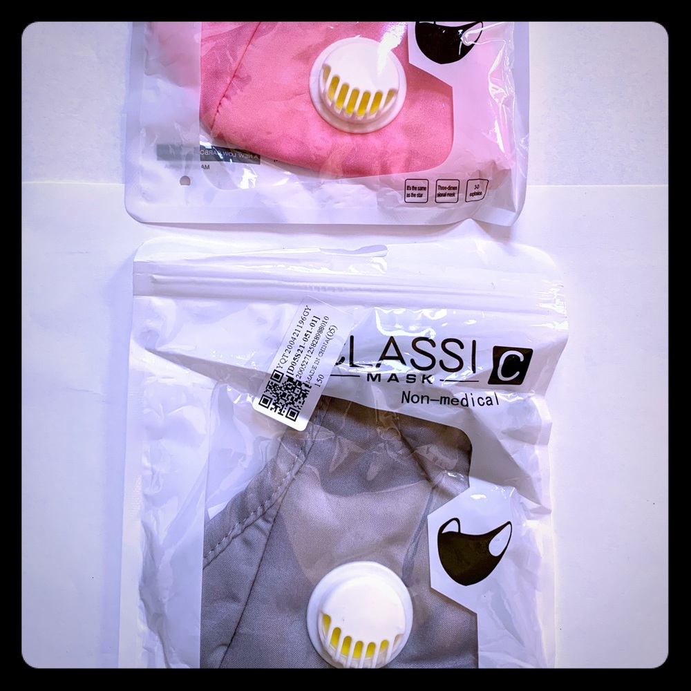 Adjustable Breathable Masks - 2packs